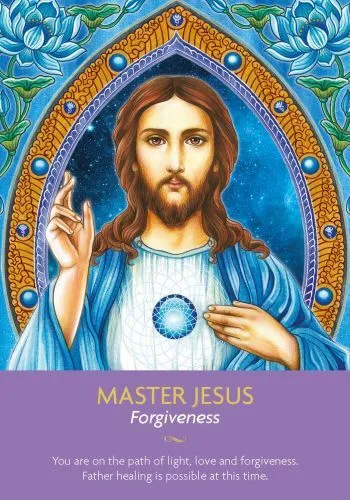 Master Jesus Oracle Card - healingmarket.org