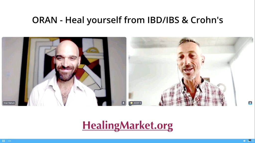 Oran Interview - IBD IBS Crohn's Disease - healingmarket.org
