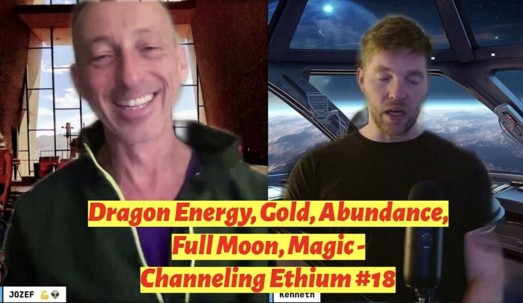 Dragon Energy, Gold, Abundance, Full Moon, Magic - Channeling Ethium #18